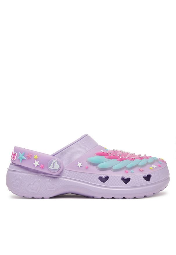 skechers - Sandały Skechers. Kolor: fioletowy