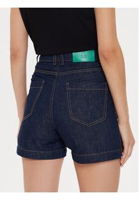 United Colors of Benetton - United Colors Of Benetton Szorty jeansowe 42CLD9015 Granatowy Regular Fit. Kolor: niebieski. Materiał: bawełna #4
