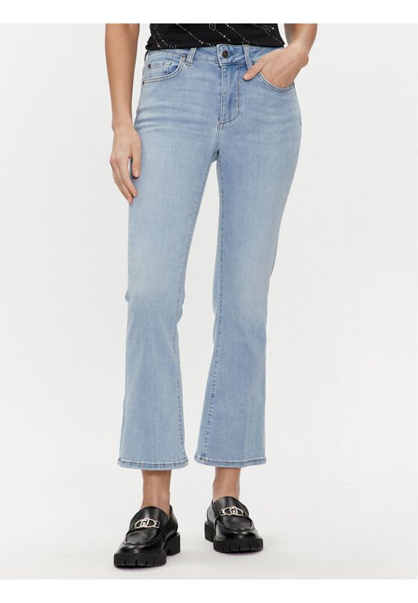 Liu Jo Jeansy UA4175 D4615 Niebieski Wide Leg. Kolor: niebieski