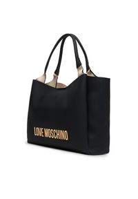 Love Moschino - LOVE MOSCHINO Torebka JC4107PP1OKD0000 Czarny. Kolor: czarny. Materiał: skórzane #3