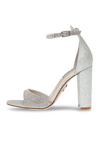 Steve Madden Sandały Capsule-R Sandal SM11002942-04004-968 Srebrny. Kolor: srebrny. Materiał: materiał #4