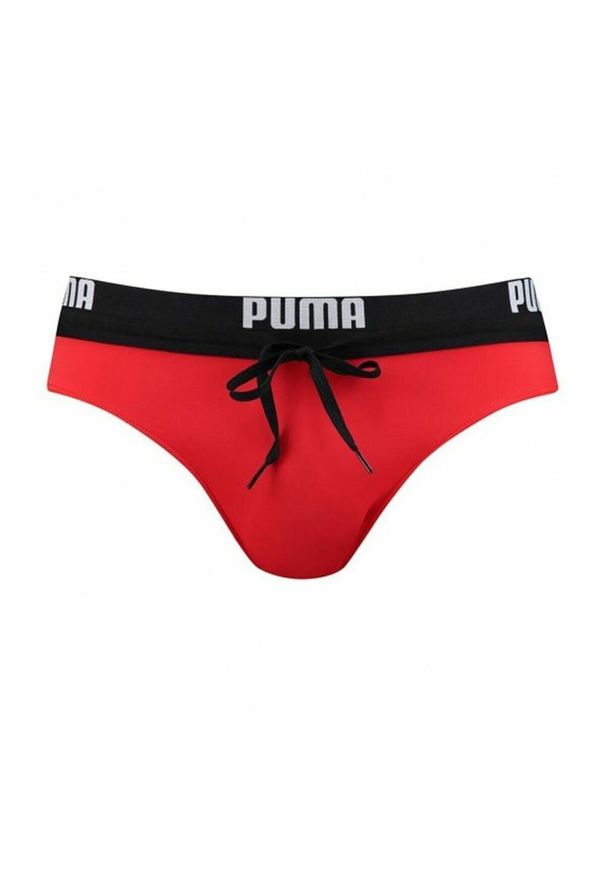 Puma - Strój kąpielowy Męski Swim. Kolor: czerwony