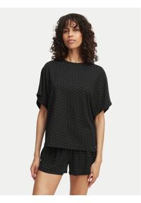 BOSS Koszulka piżamowa 50561029 Czarny Oversize. Kolor: czarny. Materiał: lyocell #1