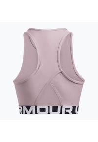 Top treningowy damski Under Armour Heat Gear Rib Tank. Kolor: różowy