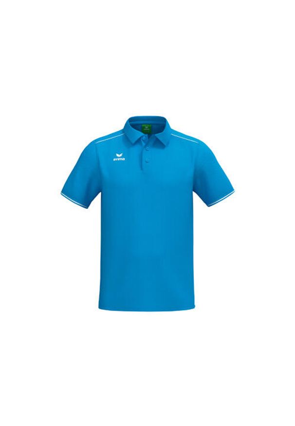 ERIMA - Polo Erima CMPT. Okazja: na co dzień. Typ kołnierza: polo. Kolor: niebieski, wielokolorowy, biały. Materiał: tkanina. Styl: casual, sportowy