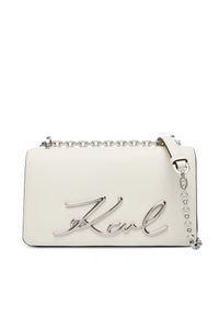 Karl Lagerfeld - Torebka KARL LAGERFELD. Kolor: biały #1