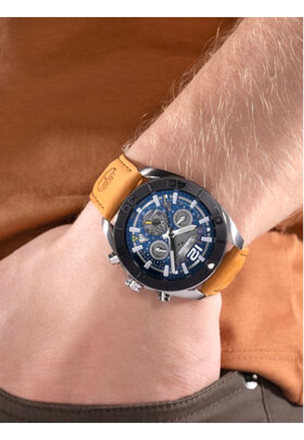 Timberland Zegarek Marshfield TBL.TDWGF0041701 Niebieski. Kolor: niebieski