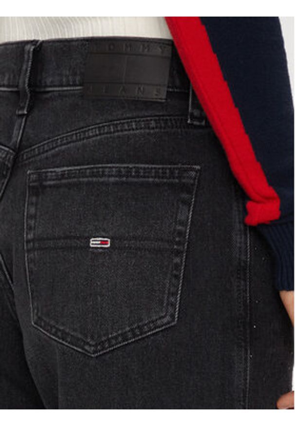 Tommy Jeans Jeansy Betsy DW0DW19739 Czarny Wide Leg. Kolor: czarny