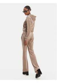 Juicy Couture Spodnie dresowe Tina JCWBJ126327 Beżowy Straight Leg. Kolor: beżowy. Materiał: syntetyk #5