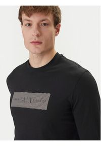 Armani Exchange Longsleeve XM002820 AF10356 UB101 Granatowy Regular Fit. Kolor: niebieski. Materiał: bawełna. Długość rękawa: długi rękaw #4