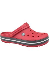 Klapki Crocs Crockband Clog U 11016-6EN czarne. Kolor: czarny. Materiał: materiał