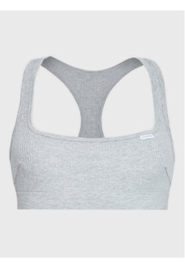 Chantelle Biustonosz top Cotton Comfort C15P10 Szary. Kolor: szary. Materiał: bawełna