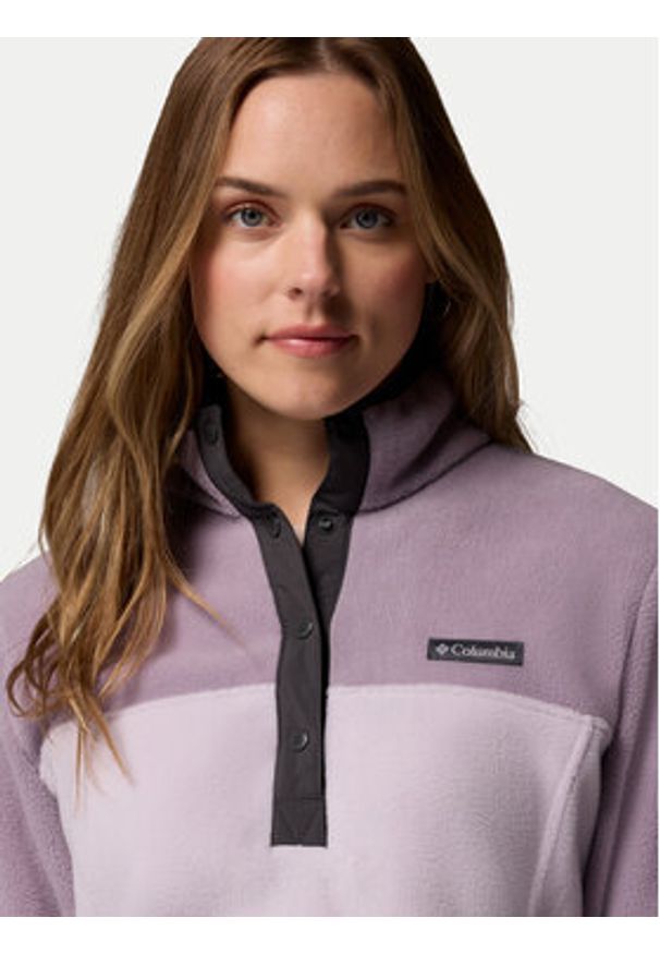 columbia - Columbia Polar Benton Springs™ 2085651 Fioletowy Regular Fit. Kolor: fioletowy. Materiał: syntetyk