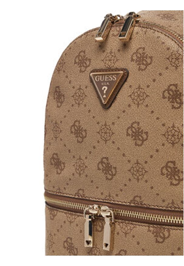 Guess Plecak Silia Travel TWGP98 90032 Beżowy. Kolor: beżowy. Materiał: skóra