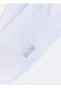 Big-Star - Stopki damskie bawełniane Lowena 101. Kolor: biały. Materiał: bawełna #3
