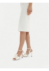 Gino Rossi - GINO ROSSI Sandały CEO-ROSE-LT2158-2 Biały. Kolor: biały. Materiał: skóra #4