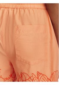Vero Moda Szorty sportowe Lucia 10350997 Pomarańczowy jasny Regular Fit. Kolor: pomarańczowy. Materiał: bawełna #7