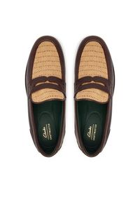 Clarks Półbuty CraftJames Lo 26186423 Brązowy. Kolor: brązowy. Materiał: skóra #5