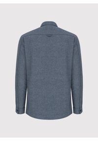 Pako Lorente - PAKO LORENTE - Granatowa koszula overshirt. Okazja: na co dzień. Kolor: niebieski. Materiał: bawełna. Długość rękawa: długi rękaw. Długość: długie. Styl: casual #6