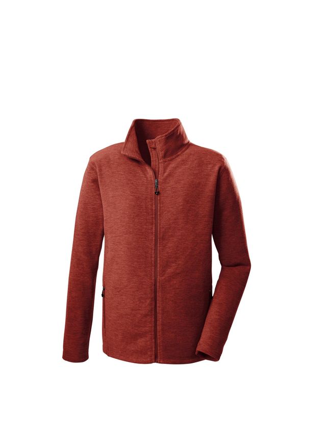 Kurtka polarowa męska Killtec 5. Kolor: czerwony. Materiał: polar. Sport: turystyka piesza