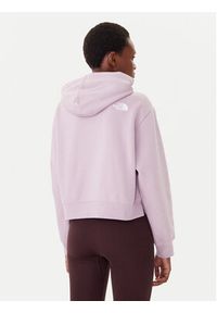 The North Face Bluza Essential NF0A89EX Fioletowy Regular Fit. Kolor: fioletowy. Materiał: syntetyk #5