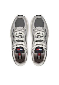 Tommy Jeans Sneakersy EM0EM01501 Szary. Kolor: szary. Materiał: zamsz, skóra