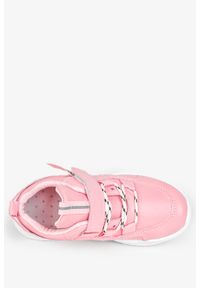Casu - Różowe buty sportowe sznurowane casu 19/3/21/m. Kolor: różowy
