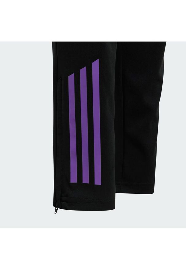 Adidas - Spodnie Germany Tiro 24 Competition Training Kids. Kolor: czarny. Materiał: dresówka, materiał. Sport: piłka nożna