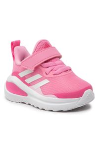Adidas - Buty adidas FortaRun El I GZ1820 Bliss Pink/Cloud White/Pulse Magenta. Kolor: różowy. Materiał: materiał. Sport: bieganie