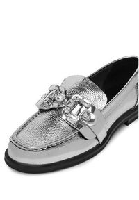 Eva Minge Loafersy AMARYLLIS-V1792B-315 Srebrny. Kolor: srebrny. Materiał: skóra #6