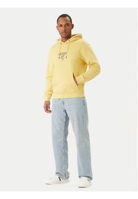 Guess Jeans Bluza M6RQ26 KCPR1 Żółty Regular Fit. Kolor: żółty. Materiał: bawełna #2