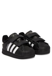 Adidas - adidas Sneakersy Superstar II Cf I JI3991 Czarny. Kolor: czarny. Materiał: skóra. Model: Adidas Superstar #5