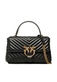 Pinko Torebka Love Lady Puff Classic Cl PE 23 PLTT 100043 A0GK Czarny. Kolor: czarny. Materiał: skórzane