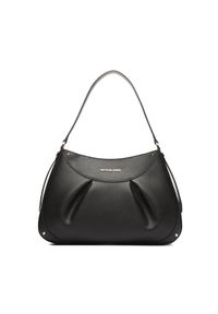 MICHAEL Michael Kors Torebka Enzo 30F3G6EL6L Czarny. Kolor: czarny. Materiał: skórzane