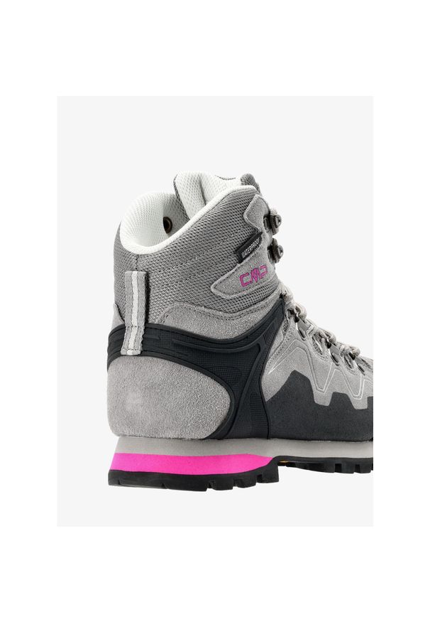 Buty turystyczne damskie CMP Athunis Mid WP. Kolor: szary. Styl: sportowy
