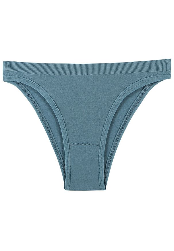 Intica - Tanga z cienkimi paskami niewidoczne pod odzieżą Devinne. Kolor: niebieski. Materiał: tkanina, materiał