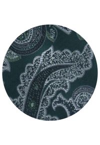 Męski Krawat - Chattier - Odcienie Ciemnej Zieleni, Wzór Orientalny. Kolor: zielony. Materiał: tkanina. Styl: elegancki, klasyczny, wizytowy #5