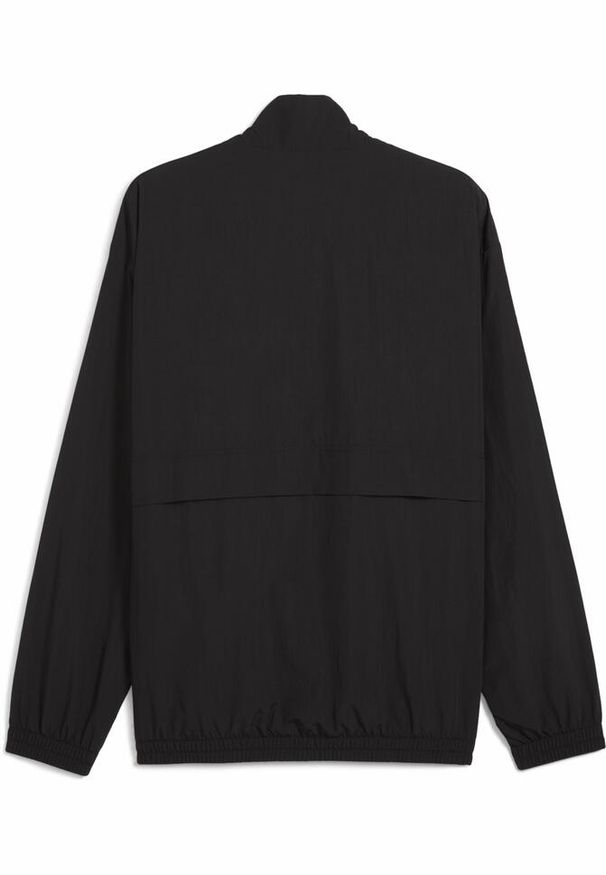 Puma - Męska wiatrówka Style PUMA Black. Typ kołnierza: kołnierzyk stójkowy. Kolor: czarny. Materiał: guma. Wzór: nadruk. Styl: elegancki