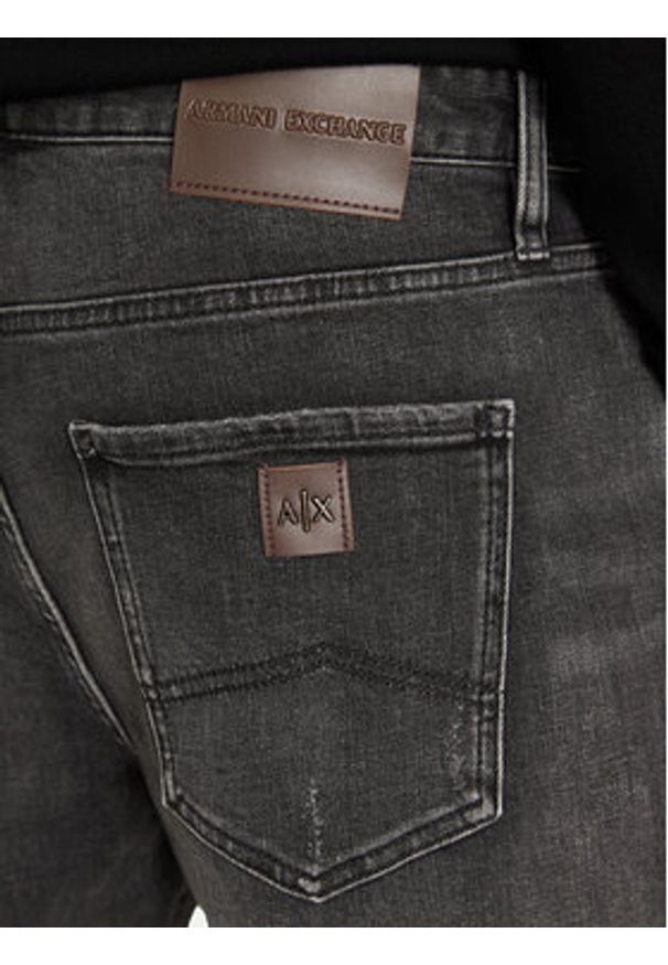 Armani Exchange Jeansy 6DZJ13 Z1YTZ 0903 Szary Slim Fit. Kolor: szary