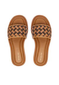 MICHAEL Michael Kors Klapki Dana 40R6DNFS1L Brązowy. Kolor: brązowy. Materiał: skóra #5