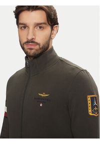 Aeronautica Militare Bluza 242FE1871F439 Khaki Regular Fit. Kolor: brązowy. Materiał: bawełna