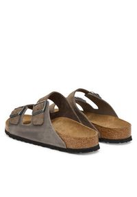 Birkenstock Klapki Arizona 1029159 Brązowy. Kolor: brązowy. Materiał: zamsz, skóra #5