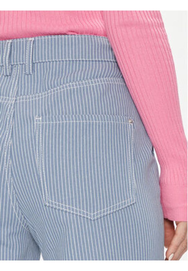 only - ONLY Spodnie materiałowe Merle 15312896 Szary Wide Leg. Kolor: szary. Materiał: bawełna