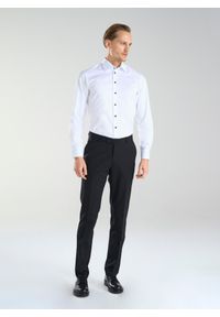 PAKO LORENTE – Biała koszula męska z bawełny P24SP-1X-036-B-S - Pako Lorente. Okazja: na ślub cywilny, na wesele. Kolor: biały. Materiał: bawełna. Styl: elegancki #1