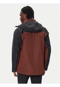 Jack Wolfskin Kurtka outdoor Taubenberg 3in1 1115311 Brązowy Regular Fit. Kolor: brązowy. Materiał: syntetyk. Sport: outdoor