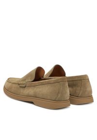 BOSS Mokasyny Sienne 50543083 Zielony. Kolor: zielony. Materiał: zamsz, skóra