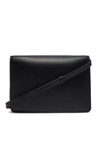 Calvin Klein Torebka Hardware Flap Crossbody K60K612967 Czarny. Kolor: czarny. Materiał: skórzane #6