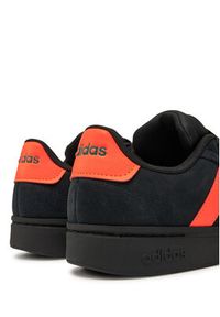 Adidas - adidas Sneakersy Grand Court Alpha JP7532 Czarny. Kolor: czarny. Materiał: zamsz, skóra