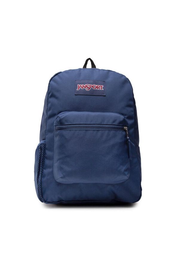 JanSport Plecak Cross Town EK0A5BAIN54 Granatowy. Kolor: niebieski. Materiał: materiał. Styl: sportowy