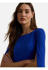 Lauren Ralph Lauren - LAUREN RALPH LAUREN Sukienka koktajlowa 253855210032 Niebieski. Kolor: niebieski. Materiał: syntetyk. Styl: wizytowy #6